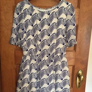 Peter Som zebra dress sz. 2